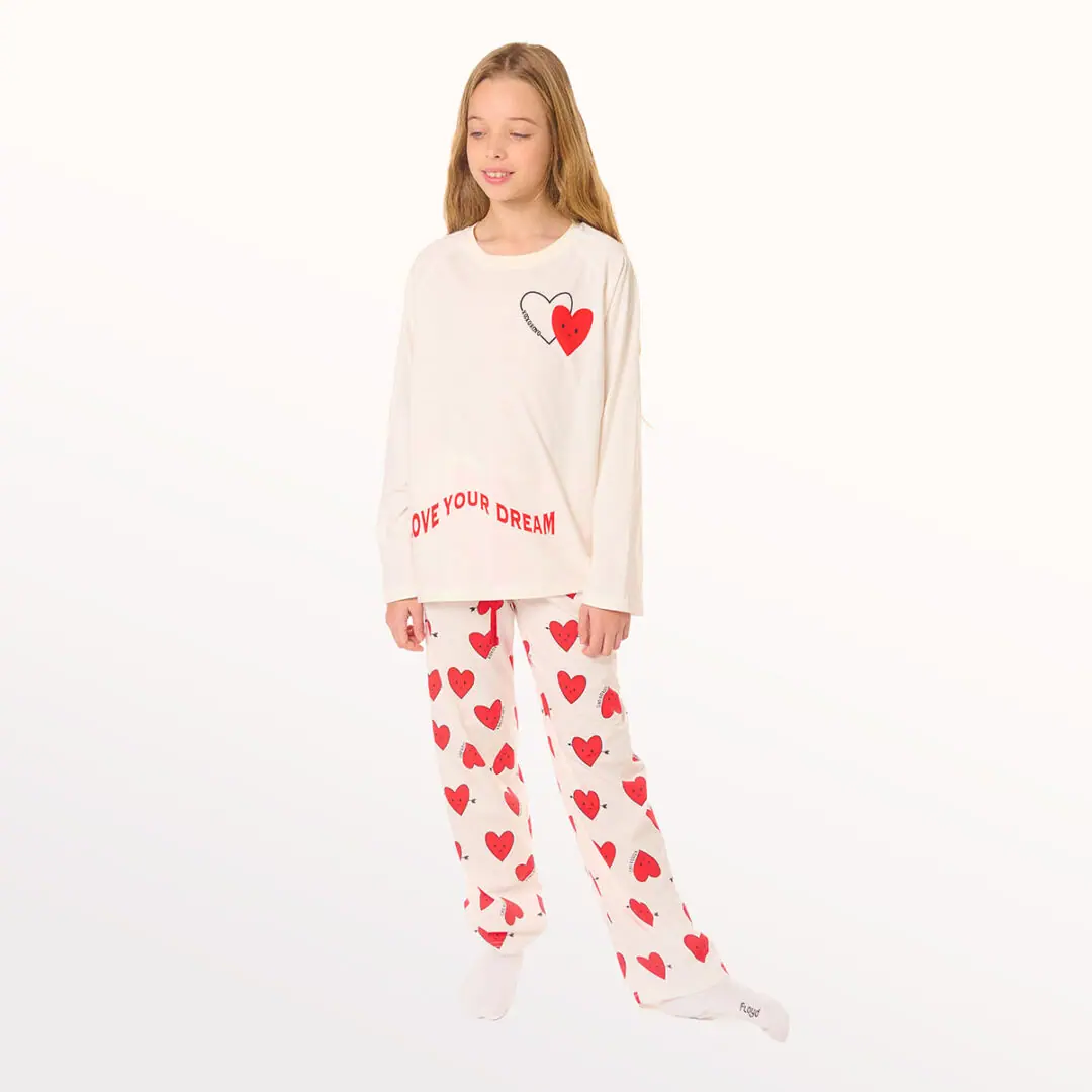 2-pack Pijamas De Algodón - Crema/Franjas - Kids | H&M MX