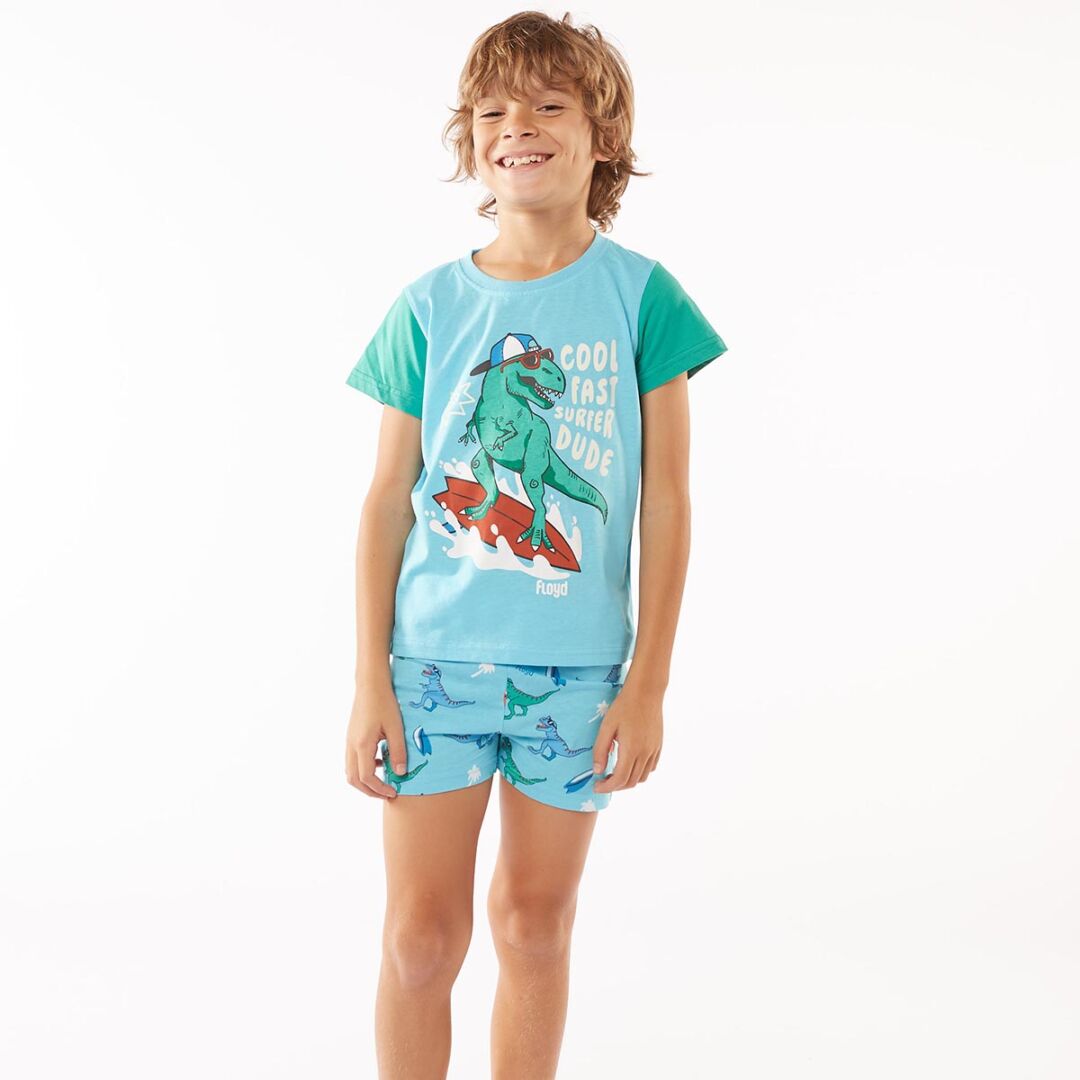 Pijama (Varón) T6-T8 “Dino Surfing”